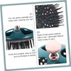 WOONEKY Shampoo Comb Convenient Scalp Massager Compact Scalp Exfoliator Scalp