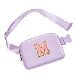 Party Gift Bags for Girls Teens 4-8 9-13, Party Favors Bags for Girls Kids Teen, Party Accessories Adorable Fashion Stuff Monogrammed, Waist Pack Fanny Pack Crossbody Bag for Teen Girls (Purple, M)