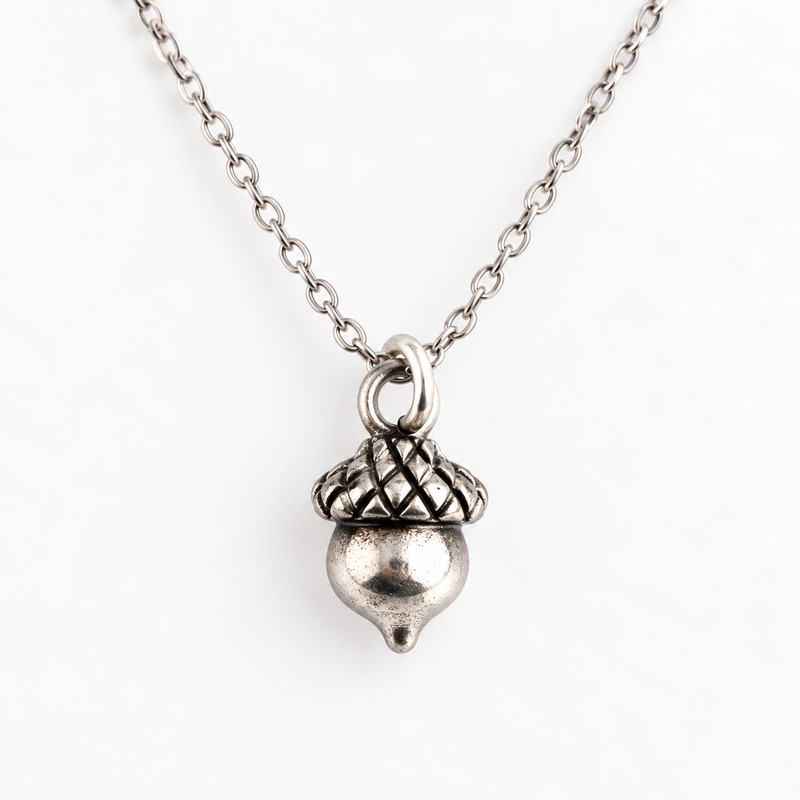 Acorn Charms for Jewelry Making – Copper Metal Pendants for