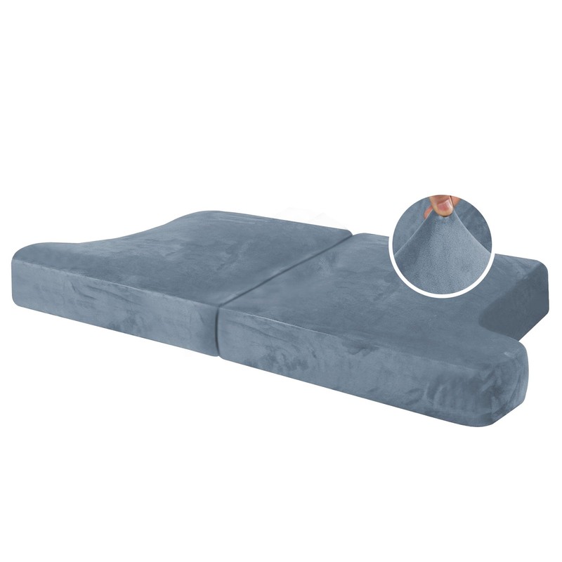 H.VERSAILTEX Stretch Velvet 2 Piece T Cushion Sofa Slipcovers Individually