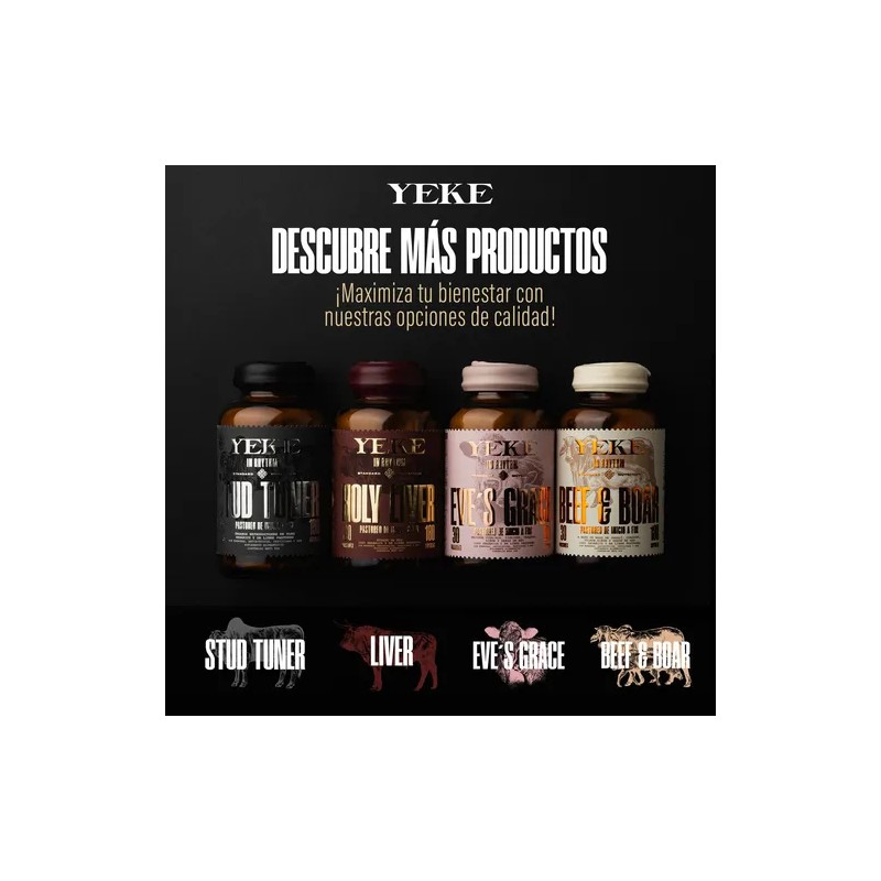 Yeke Beef & Boar Órganos Res/jabalí Libre Pastoreo