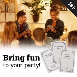 CELMAN Gentlemans Cards - Card Game for Adults | Fun for Your Friends! | Card Game for All Parties, Roommates Evenings 18+