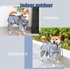 Avont Impermeable para Perro, Ropa de Lluvias de Diseño Reflectante