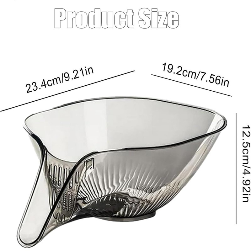 Multi Function Drain Basket, Sink Drainer Basket Funnel Sink Drainage