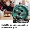 Backflow Incense Burner Waterfall Lotus Base Ceramic Holder Aromatherapy Ornament
