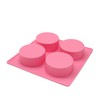 X-Haibei Circle Round Silicone Mold, Cylinder Circle Basic Plain Soap