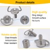 HSIXHAF M4 Camera Tripod Mounting Screws, Threaded Screw Camera Screw,
