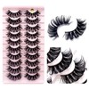 CB 20 Pairs/ 2 Styles DD Curl Strip Lashes Fluffy
