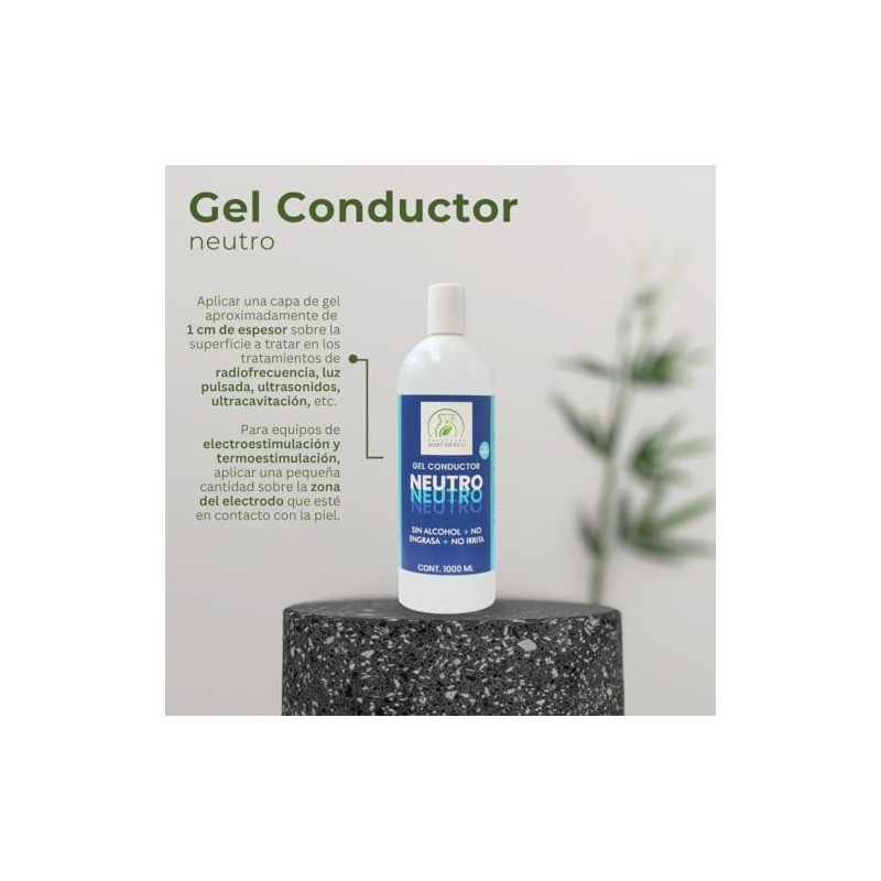 Productos Mart México Gel Conductor Neutro Para Aparatología 1 Kilo
