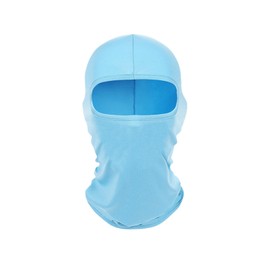 Kewucn Balaclava Ski Mask Full Face, UV & Wind Protection Face Mask for Summer Hot Weather, Breathable & Lightweight Balaclava Face Mask Cycling Motorcycle for Men Women (Light Blue)