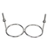 316 Stainless Steel Double Ring Cup Holder with Mounting Nut