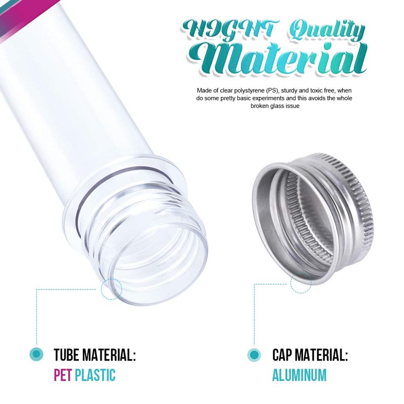 HNYYZL Bestsupplier 30 Pack Science Party Test Tubes 40 ml