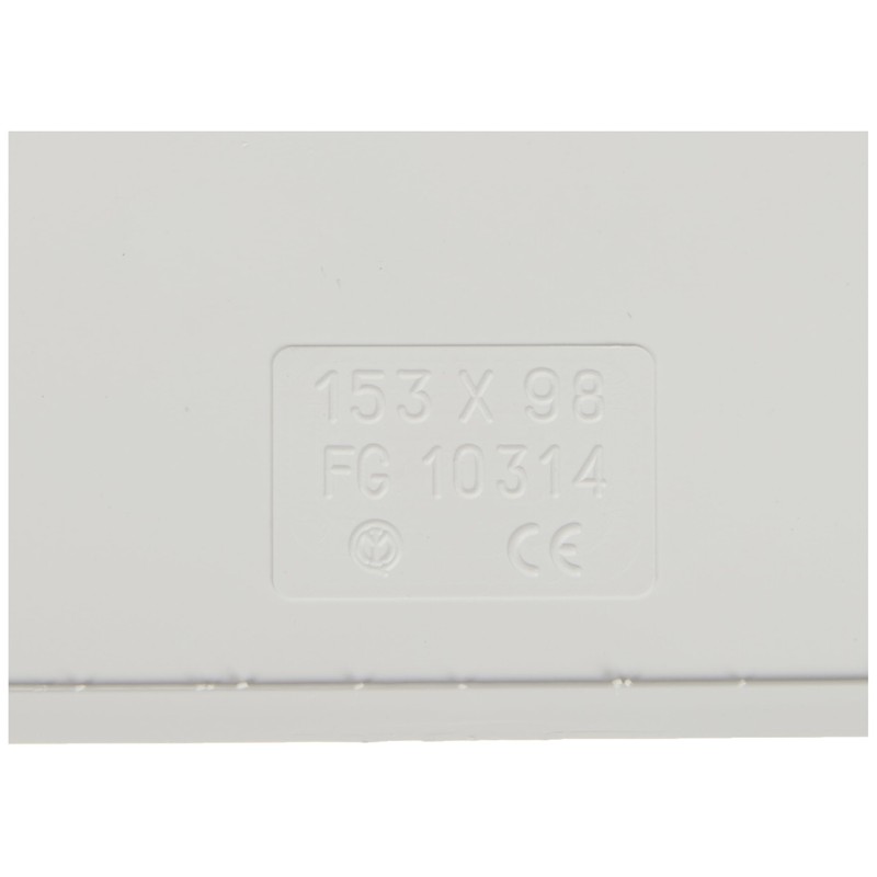 POLY POOL - PP0587.1 White Concealed Electrical Distribution Box Lid