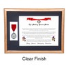 Military Parents Medal and Certificate
