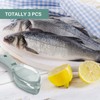 3 Pieces Fish Scaler Remover No Mess Fish Descaler Tool