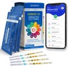  Individually Packed Clinical Grade Urine Dip Test Strips: 10 Parameter Urine Test Strips - Home Urinalysis Sticks for Men & Women - Includes Free Mobile App