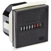 Eaton 7-T-65-4848PM-406 Electromechanical Hour Meter, Square Shape, 48x48mm Diameter, 7