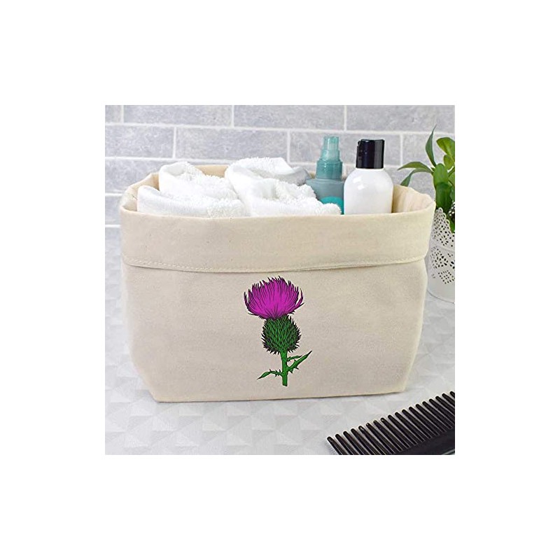 Large 'Thistle' Canvas Organiser/Storage Bag (OR00016625)