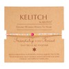 KELITCH Women Crystal Charm Bracelets Boho Miyuki Beads Friendship Bracelets