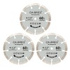 3Pack 4-1/2-Inch 60-Grit Diamond Compact Circular Saw Blade with 3/8-Inch
