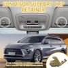 RGOAANC 2PCS Sun Visor Support Clip Retainer, Interior Sun Visor