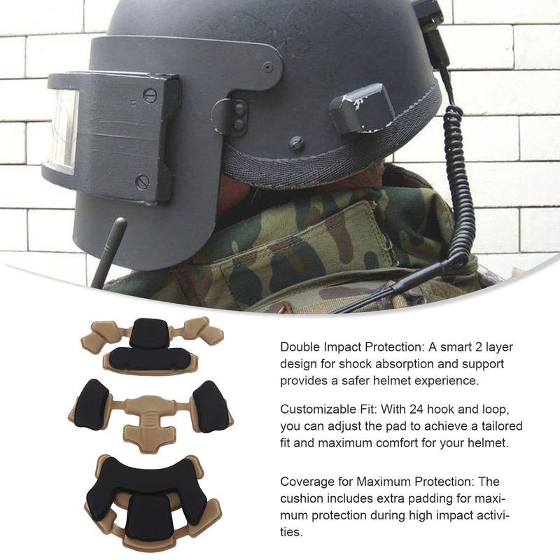 Helmet Padding Helmet Liner System Sponge Cushion Foam Pads Replacement