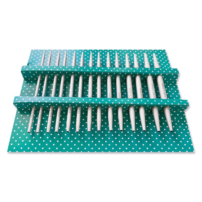 Pony Colour Interchangeable Knitting Pin Set - Set of 7,