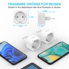 VINTAR 2 PC Adapter Italy Socket, Europe/Germany to Italy Travel