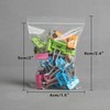 100x Zip Lock Plain Grip Seal Bags Polythene Plastic Craft