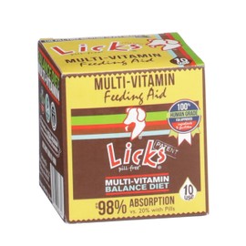 Licks Dog Multi-Vitamin Supplements - 10-use
