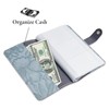 Business Card Holder Book,Lvkjafaz Business Card Book Case PU Leather