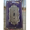 AJAX Amerock SINGLE Light SWITCH PLATE Cover NOS ANTIQUE SILVER