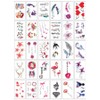 Dalmore tattoo sticker 30 types set, S, 1 set / 달모아 타투 스티커 30종 세트, S, 1세트