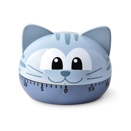 gofidin ABS Animal Cute Mechanical Timer, Wind Up Student Learning Time Manager,Manual Kitchen Food Timer Digital and Cooking Timer