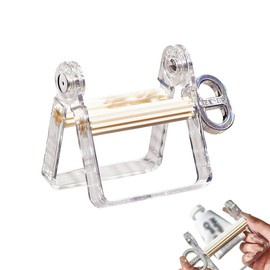 WUSJCOF Tube Squeezer - Metal Squeezing Tools, Lazy Toothpaste Dispenser, Hair Colour Dye Cosmetic Squeezer, Tube Wringer