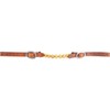 Martin Saddlery Brass Ball Curb Strap
