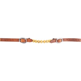 Martin Saddlery Brass Ball Curb Strap