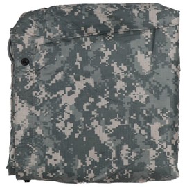 US Army USGI Field Tarpaulin ACU Foliage Sand Reversible 92" x 82" Waterproof Tarp Ground Cover