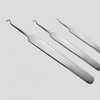 Precision Cutting Hook Tweezer for Pimple & Blackhead Removal Tweezer 6ea