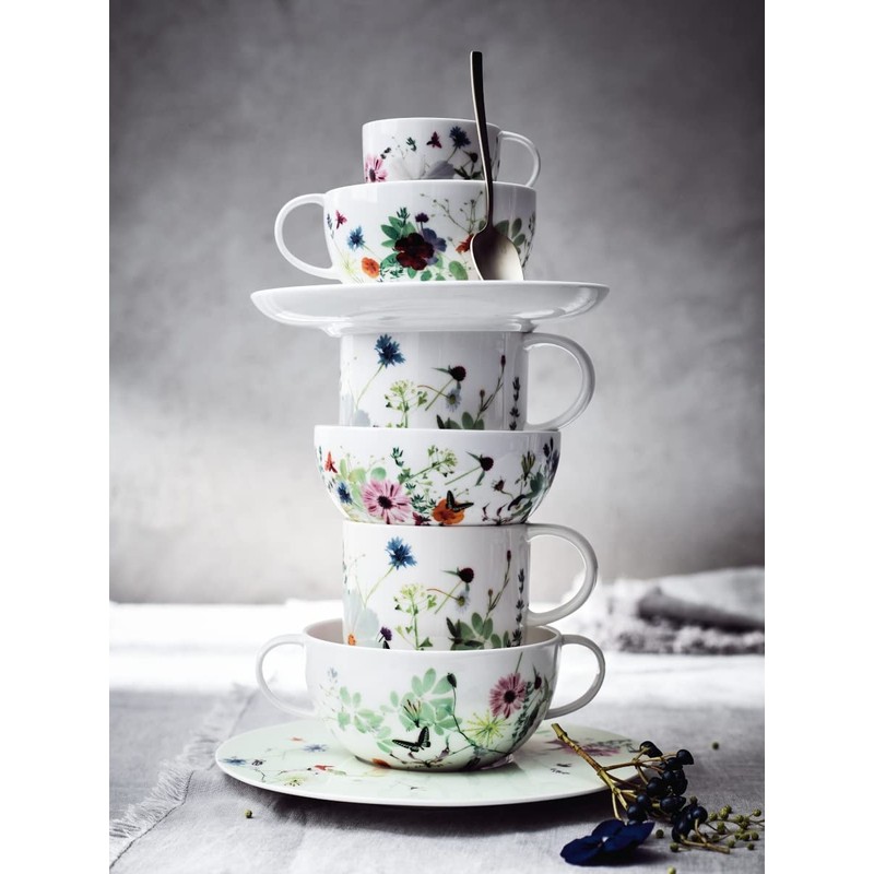 Rosenthal Brillance Grand Air 10530-405109-10420 Soup Cup Set of 2
