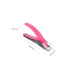 VICASKY Metal Nail Clipper U Shaped Fingernail Toenail Clipper Portable