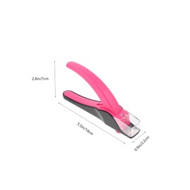 VICASKY Metal Nail Clipper U Shaped Fingernail Toenail Clipper Portable Manicure Tool for Men and Women for Home Salon Use Easy to Clean and Durable
