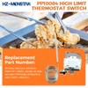 HZ-MONSTAR PP10084 High Limit Thermostat Fryer Switch Lchmo5030 Compatible with