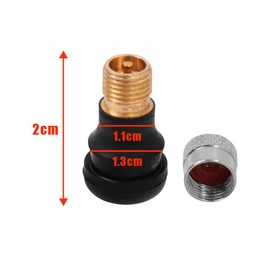 ODO LUCK Vacuum Tubeless Air Valve for Segway Ninebot S Smart Self-Balancing Electric Scooter Replace Parts Tire Accessories