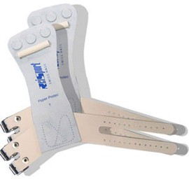 Reisport Hyper Protec Double Buckle Grips - High Bar (2 (7" - 7.25"))