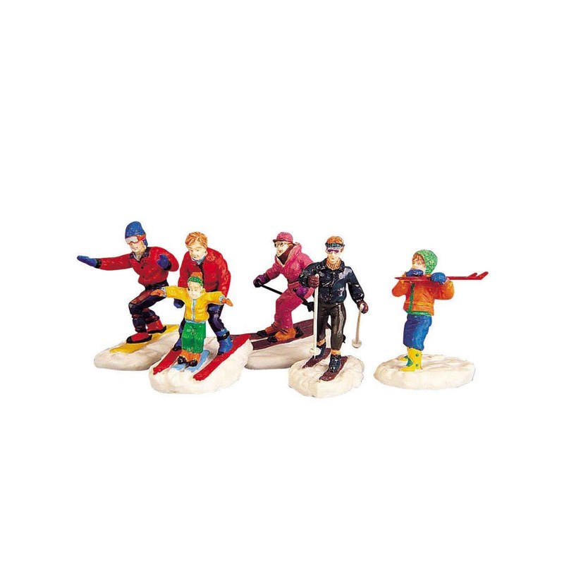 Lemax - Winter Fun Figurines Set of 5