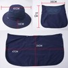 ehsbuy Fishing Hat Men's Wide Brim Mesh Tropical Hat Safari