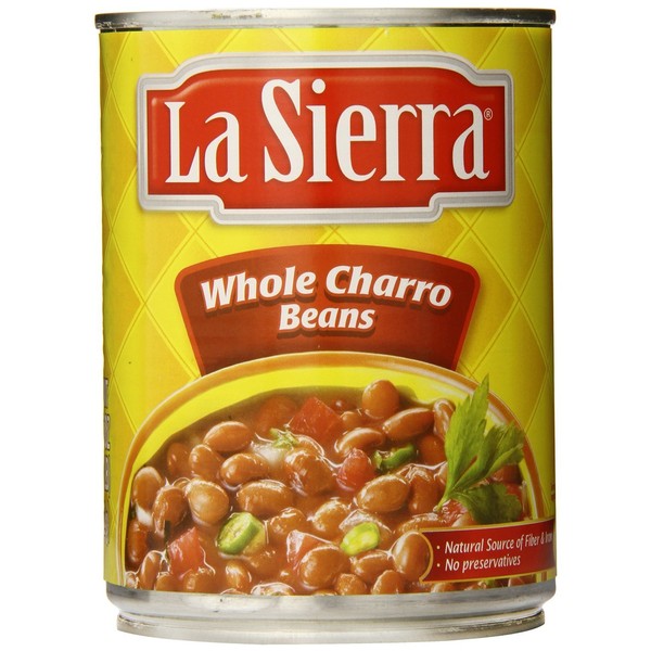 La Sierra Whole Charro Beans 19.5 Oz (Pack of 3)