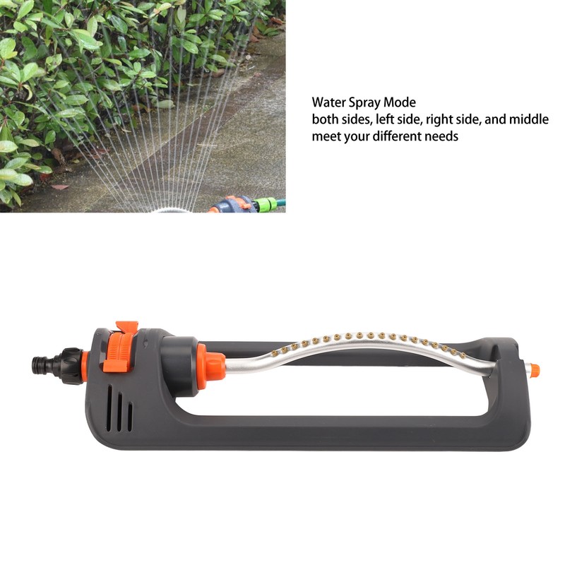 Automatic Oscillating Lawn Sprinkler 19 Hole 4 Modes Watering Device