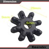 Amavoler 56315-2K000FFF Flexible Steering Coupler Flexible Coupling Steering Coupler Aftermarket